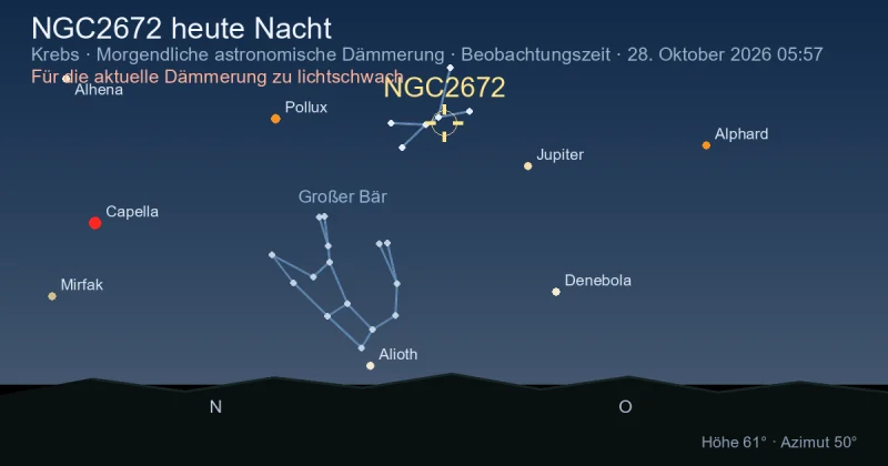 NGC2672 heute Nacht