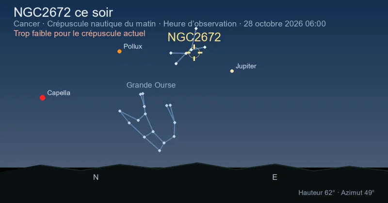 NGC2672 ce soir