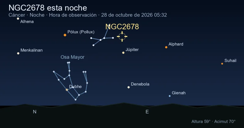 NGC2678 esta noche