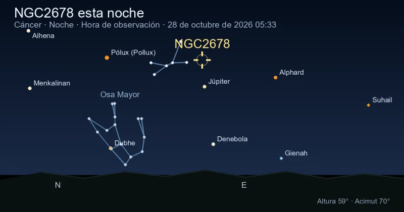 NGC2678 esta noche