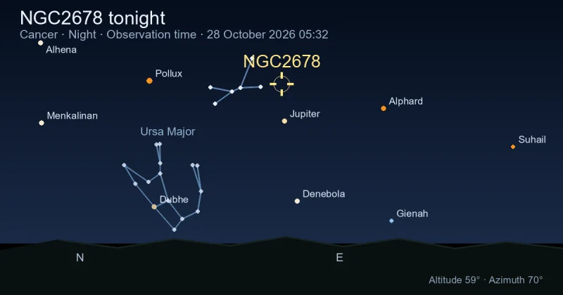 NGC2678 tonight