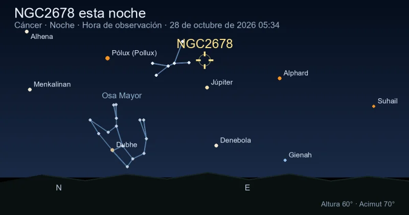 NGC2678 esta noche