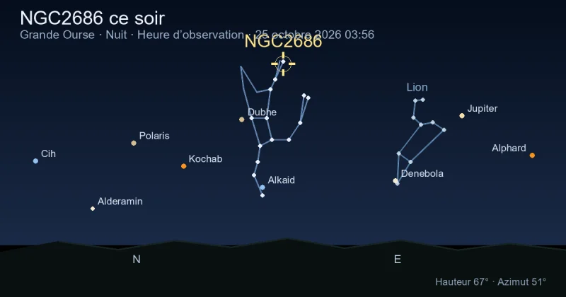 NGC2686 ce soir