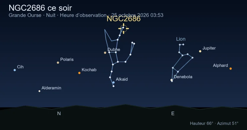 NGC2686 ce soir