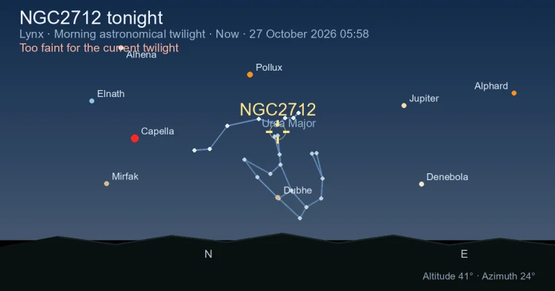 NGC2712 tonight