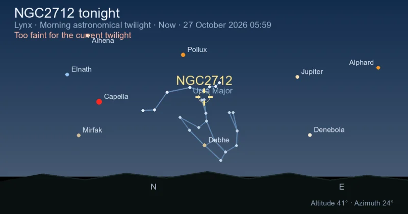 NGC2712 tonight