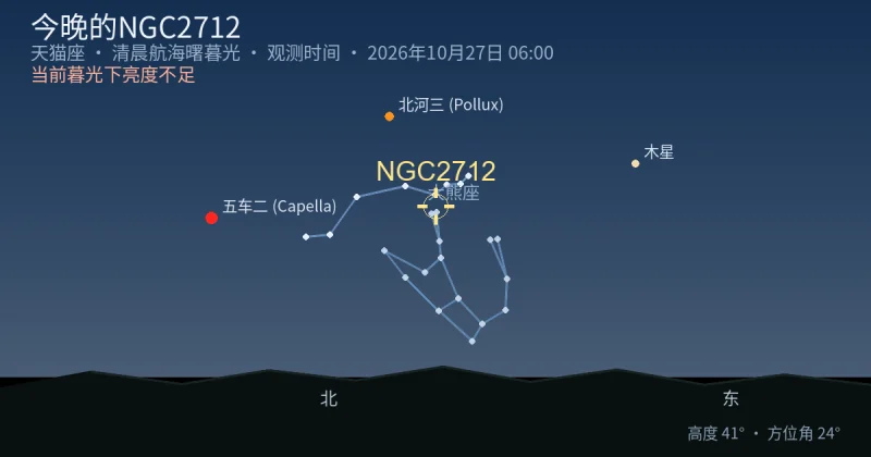 今晚的NGC2712