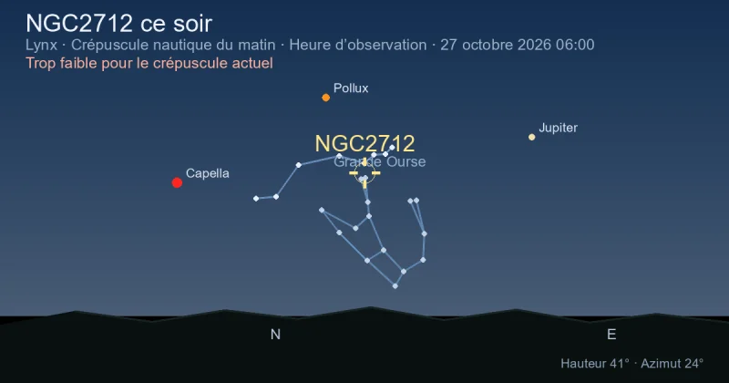 NGC2712 ce soir