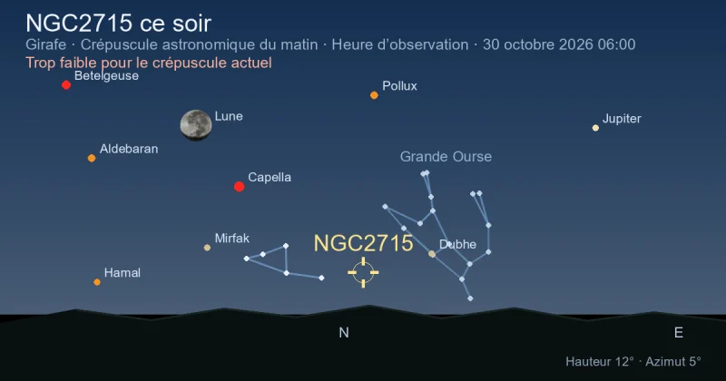NGC2715 ce soir