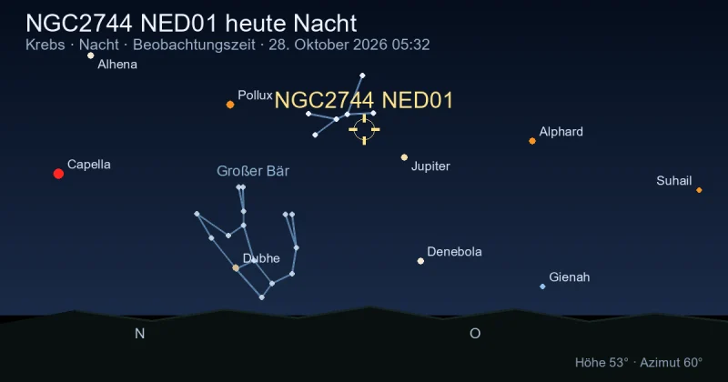 NGC2744 NED01 heute Nacht
