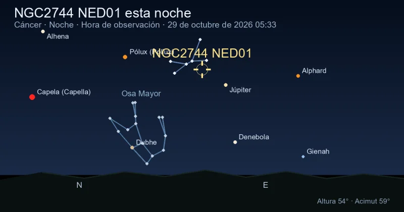 NGC2744 NED01 esta noche