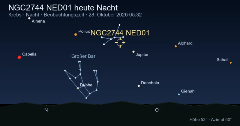 NGC2744 NED01 heute Nacht