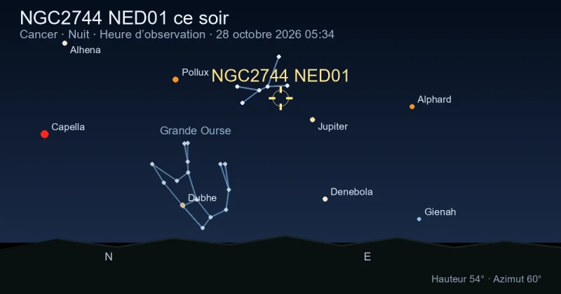NGC2744 NED01 ce soir