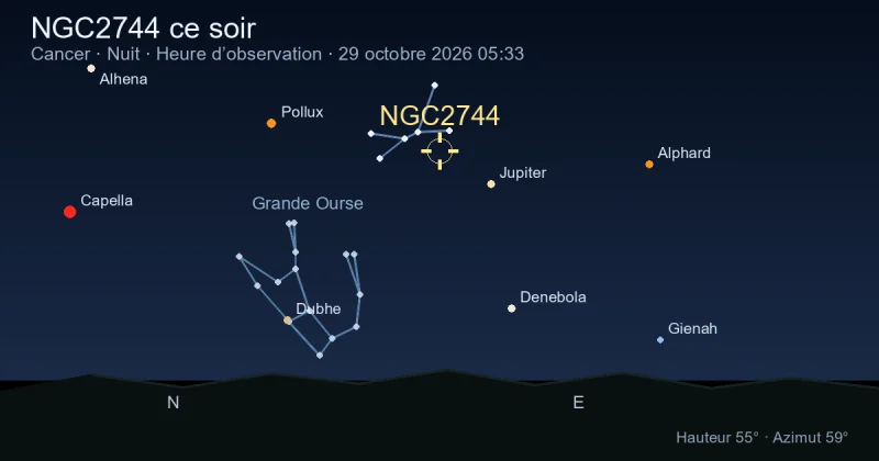 NGC2744 ce soir
