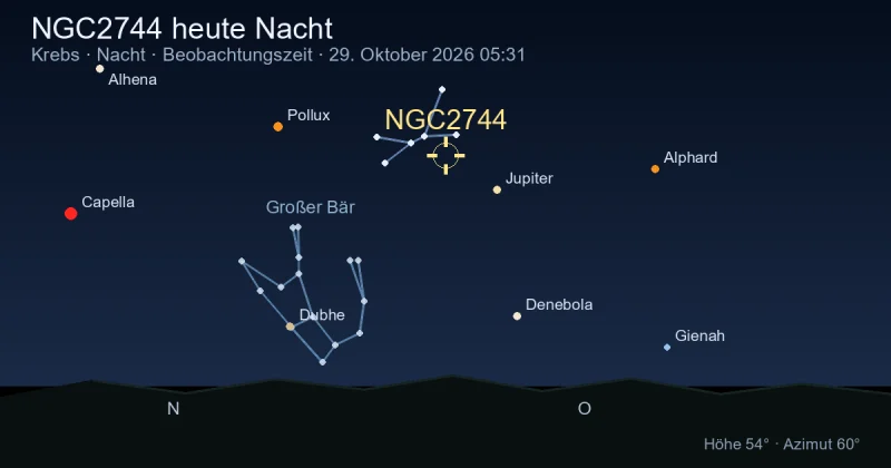 NGC2744 heute Nacht