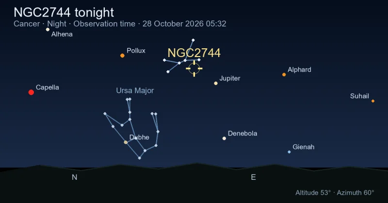 NGC2744 tonight