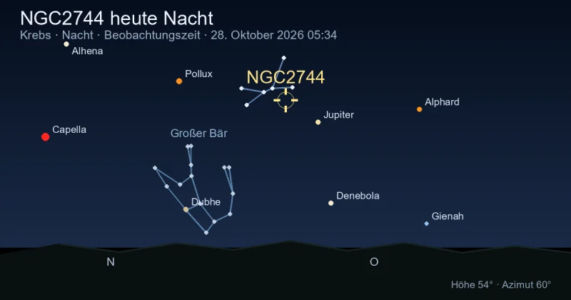 NGC2744 heute Nacht