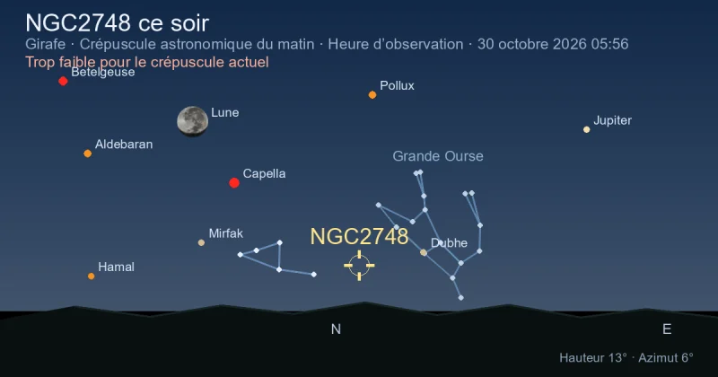 NGC2748 ce soir
