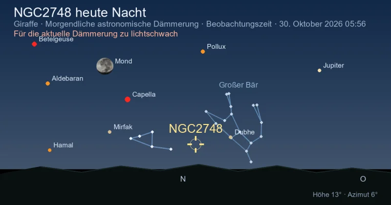 NGC2748 heute Nacht