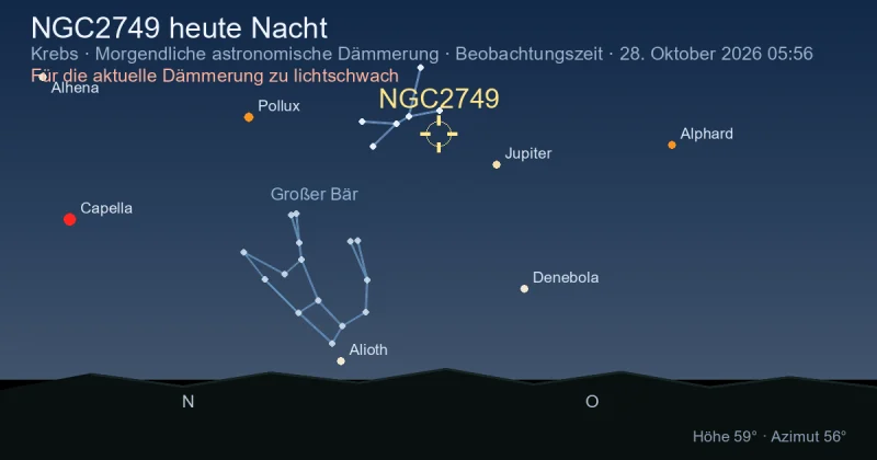 NGC2749 heute Nacht