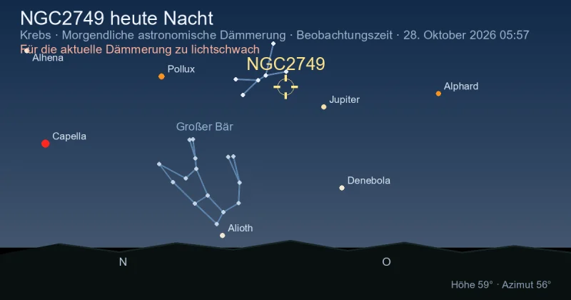 NGC2749 heute Nacht