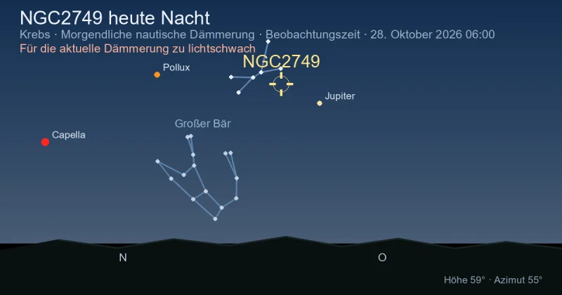 NGC2749 heute Nacht