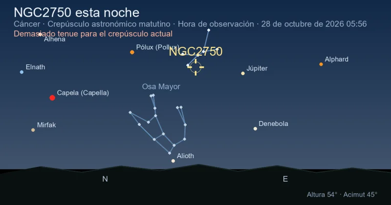 NGC2750 esta noche