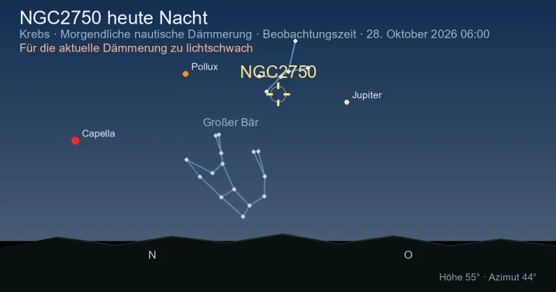 NGC2750 heute Nacht