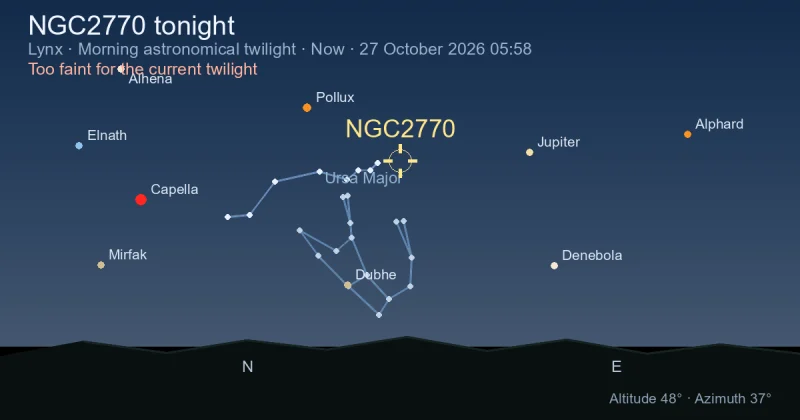 NGC2770 tonight
