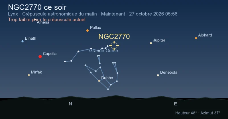 NGC2770 ce soir