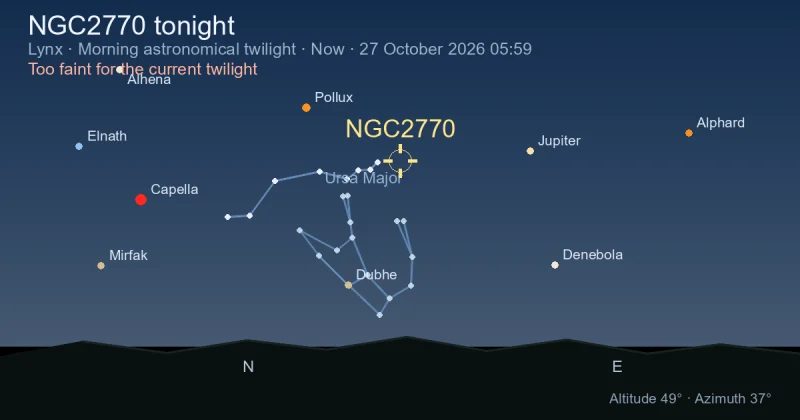 NGC2770 tonight