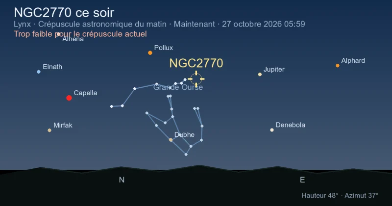 NGC2770 ce soir