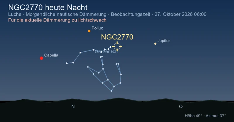 NGC2770 heute Nacht