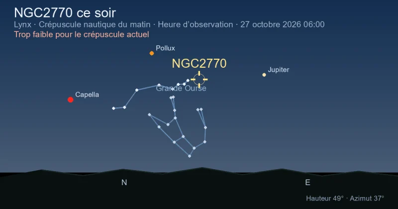 NGC2770 ce soir