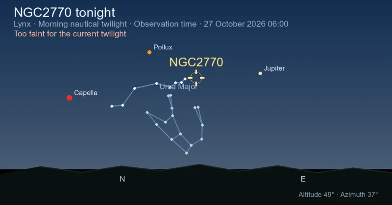 NGC2770 tonight