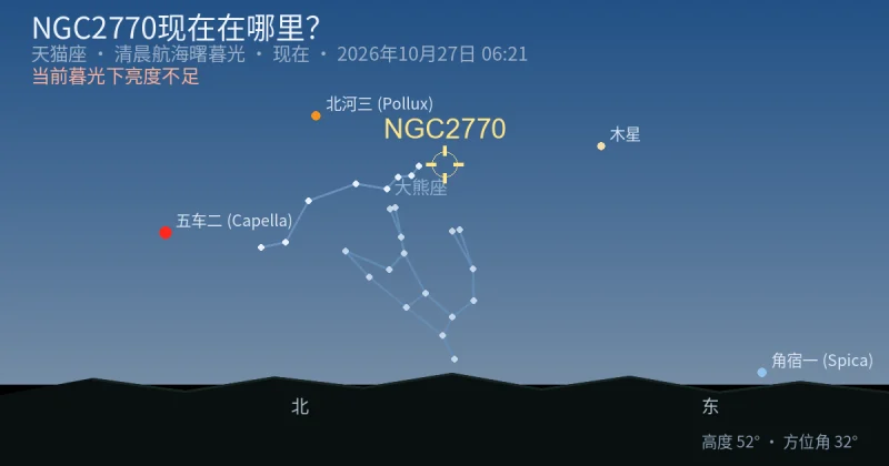 NGC2770现在在哪里？