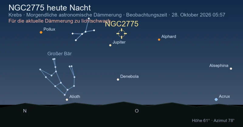 NGC2775 heute Nacht