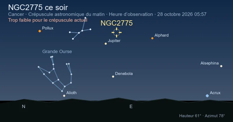 NGC2775 ce soir