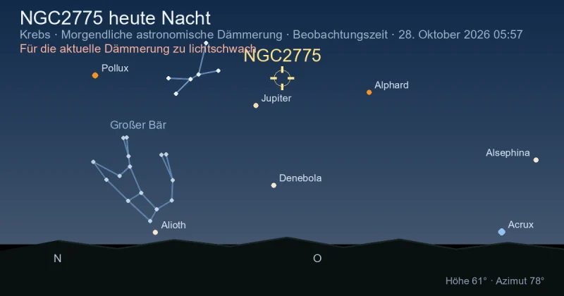 NGC2775 heute Nacht