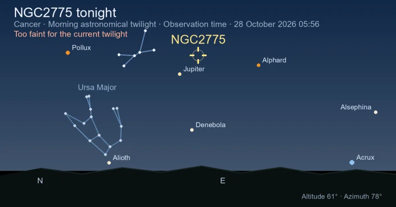NGC2775 tonight