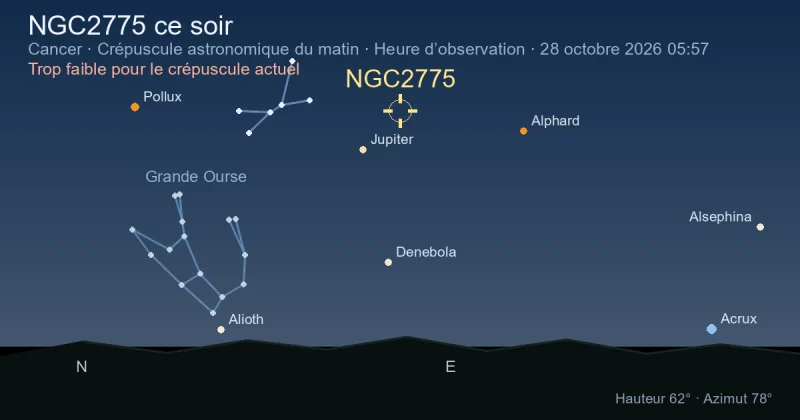 NGC2775 ce soir