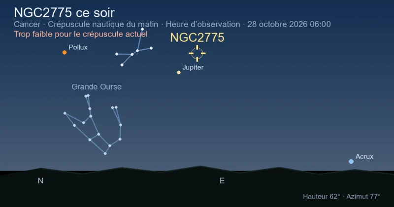 NGC2775 ce soir