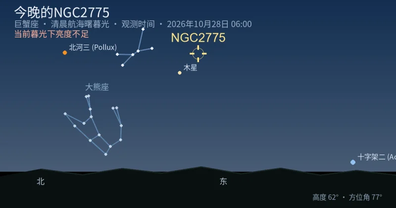 今晚的NGC2775