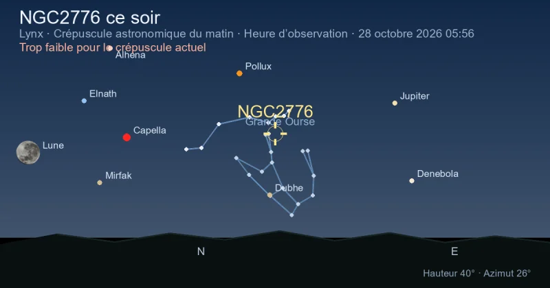 NGC2776 ce soir