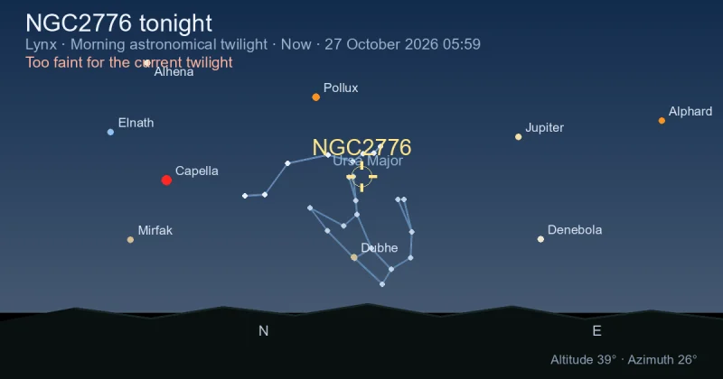 NGC2776 tonight