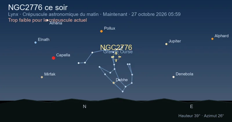 NGC2776 ce soir