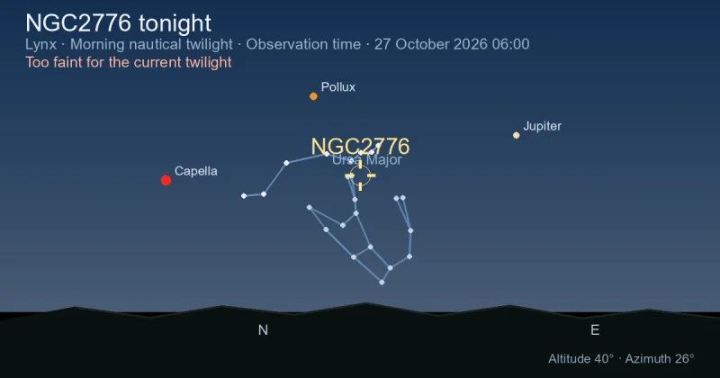 NGC2776 tonight