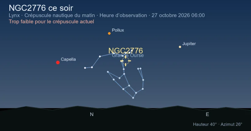 NGC2776 ce soir