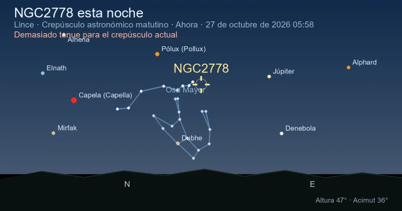 NGC2778 esta noche
