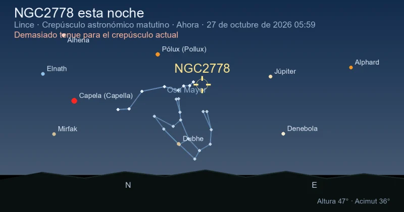 NGC2778 esta noche